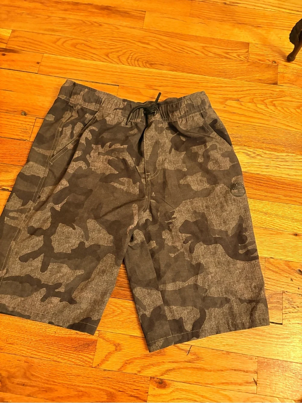 Boys size large /14/16 Timberland Camo Elastic Waist Swimsuit